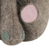 Pink Elephant Door Stop in Hand Felted Wool - ARCADIA HOME
